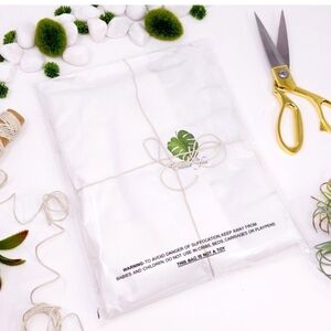 100 PACK- 10X13 CLEAR SUFFOCATION WARNING POLY MAILERS